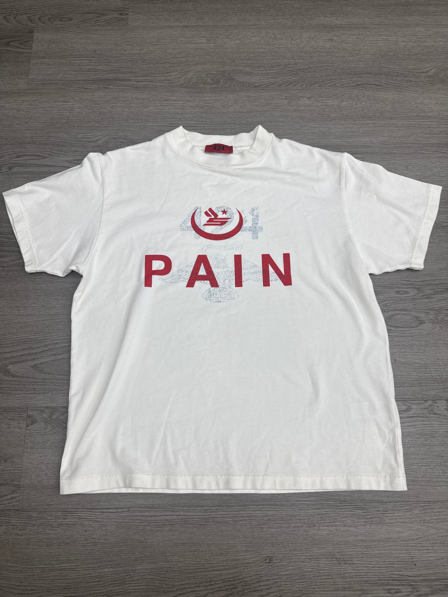 Sicko/424 Pain White Tee-XXL