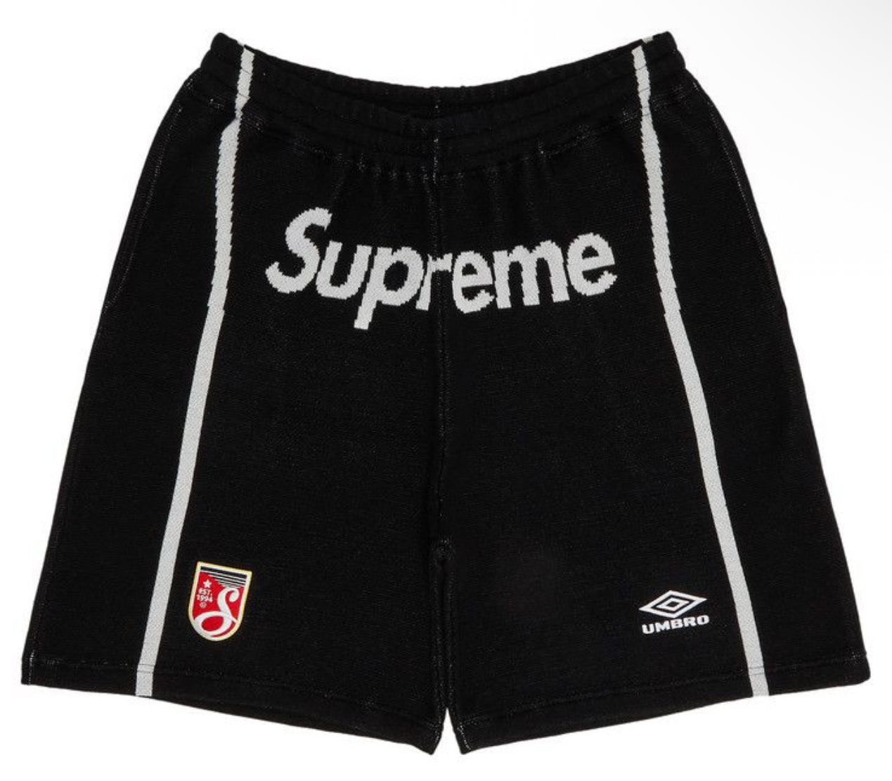Supreme x Umbro Knit Soccer
Short 'Black'
