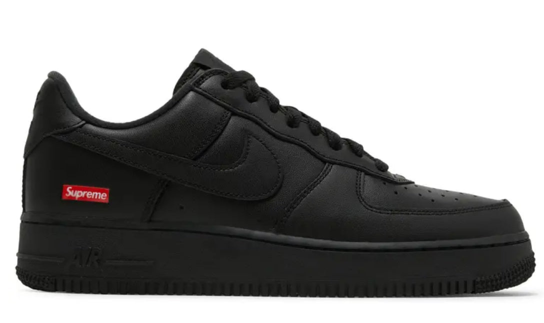Supreme x Air Force 1 Low 'Box Logo - Black'