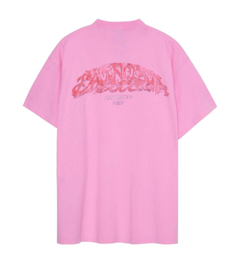 Balenciaga Pink Offshore Tee