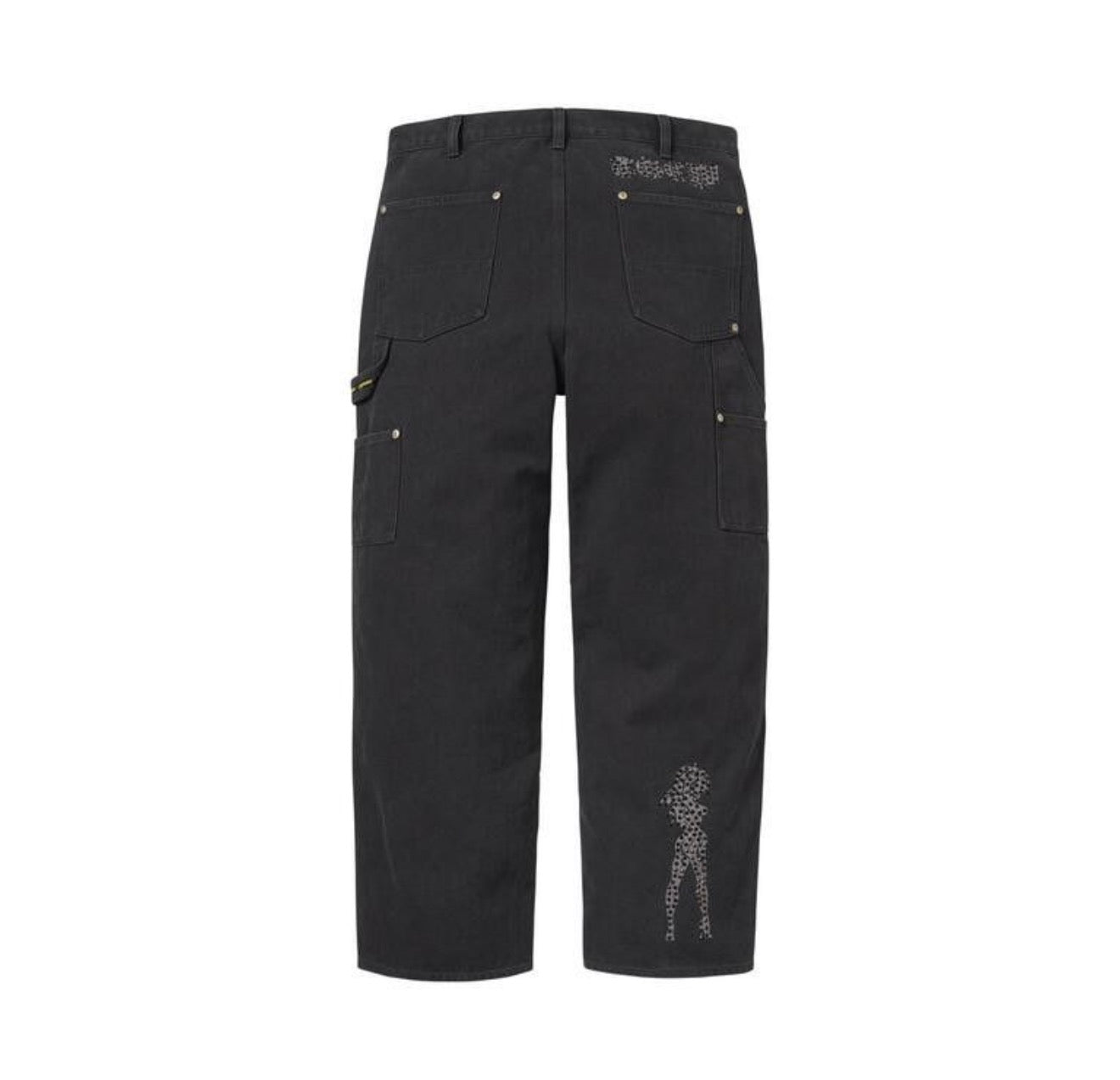 Supreme The Great China Wall Double Knee Painter Pant Black