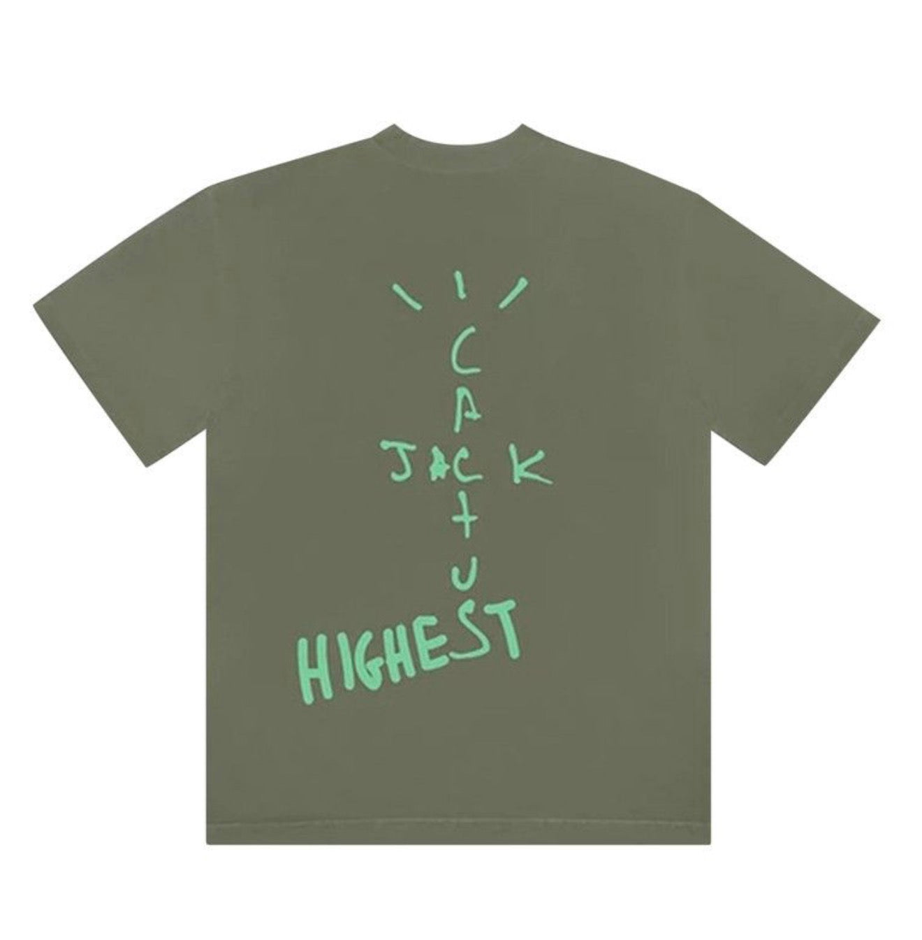 Cactus Jack Jordan Highest Green T-Shirt -Small