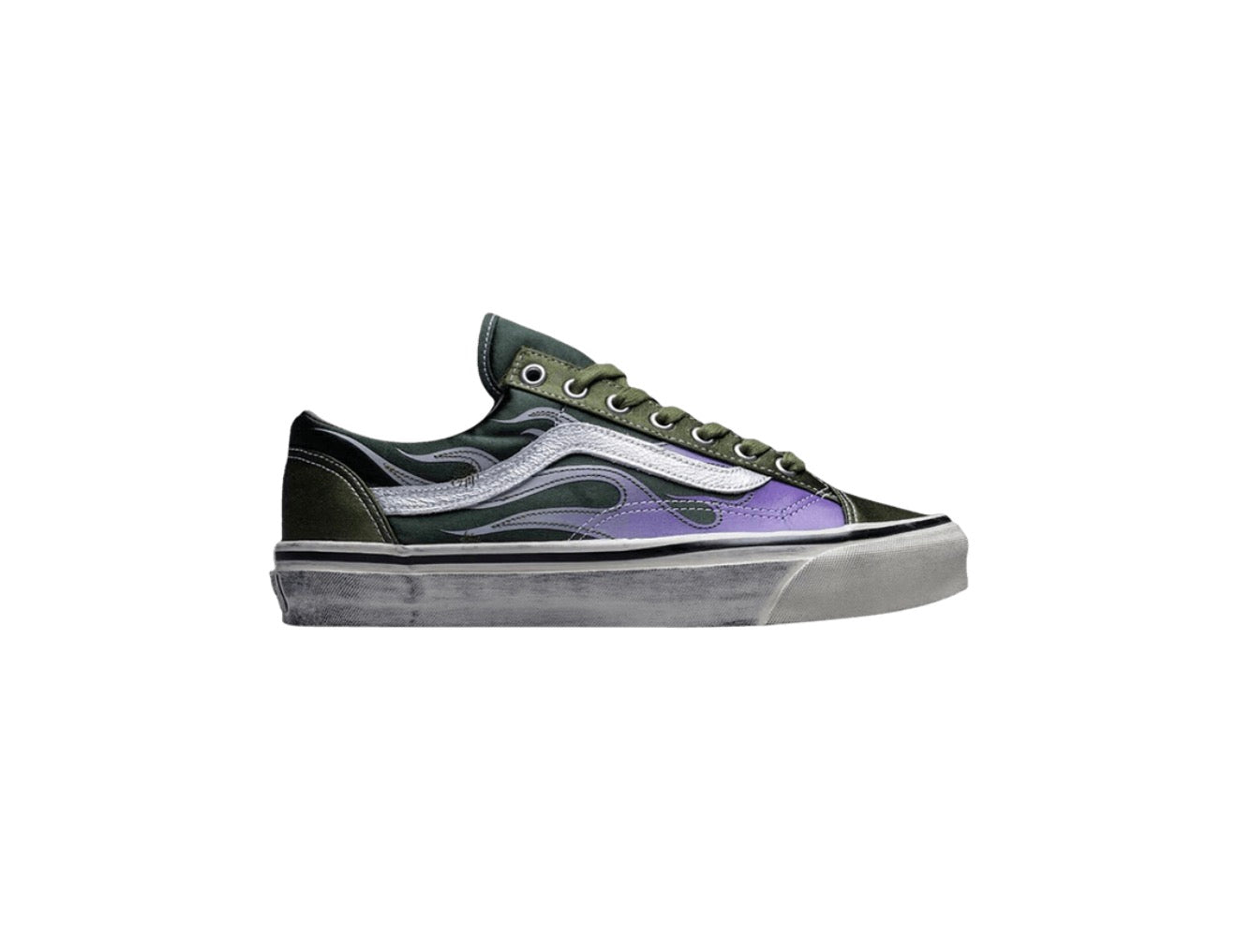 Vans LX Old Skool Active Flames Green