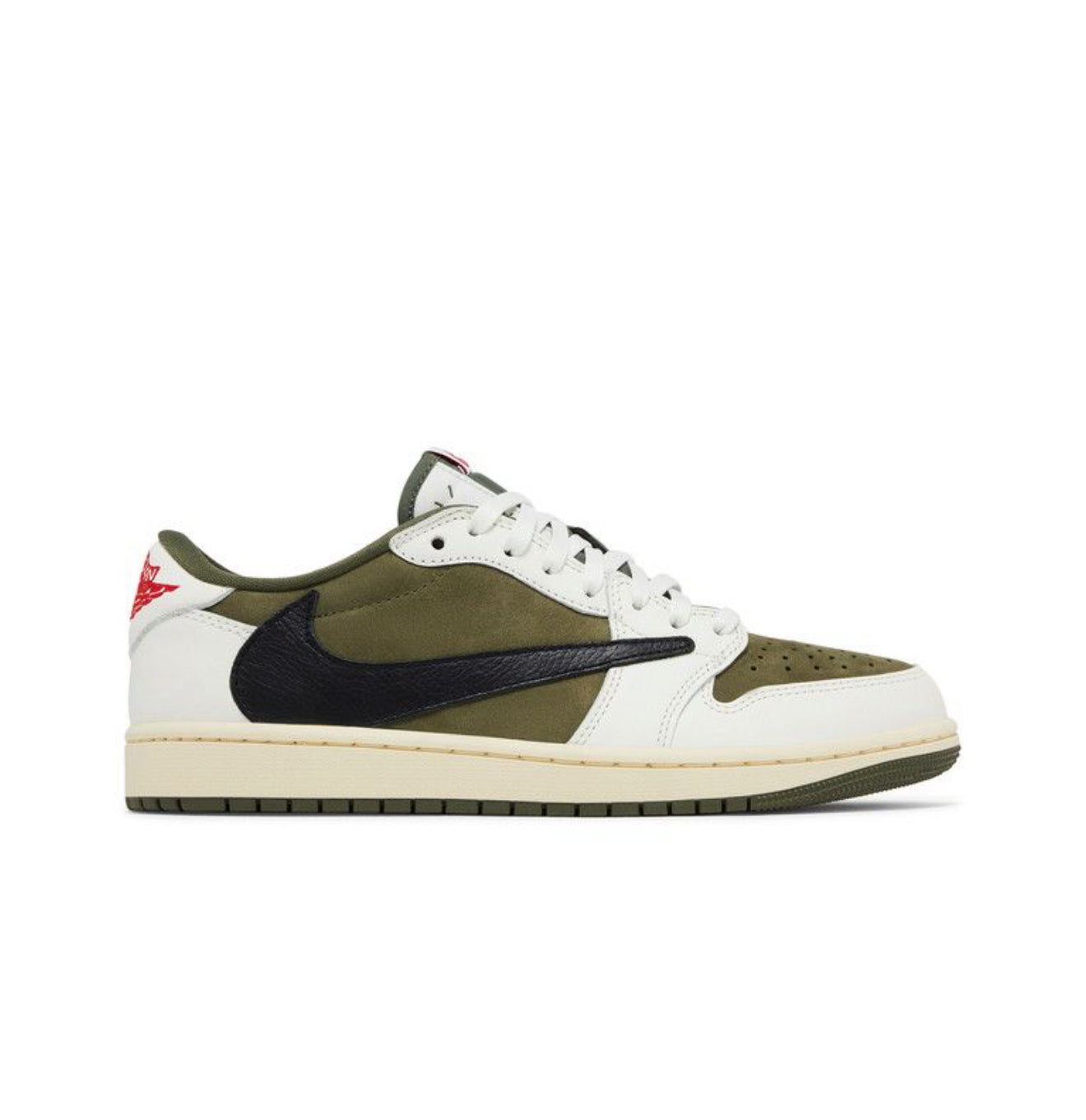 Travis Scott x Air Jordan 1 Retro Low OG SP 'Reverse Olive / Medium