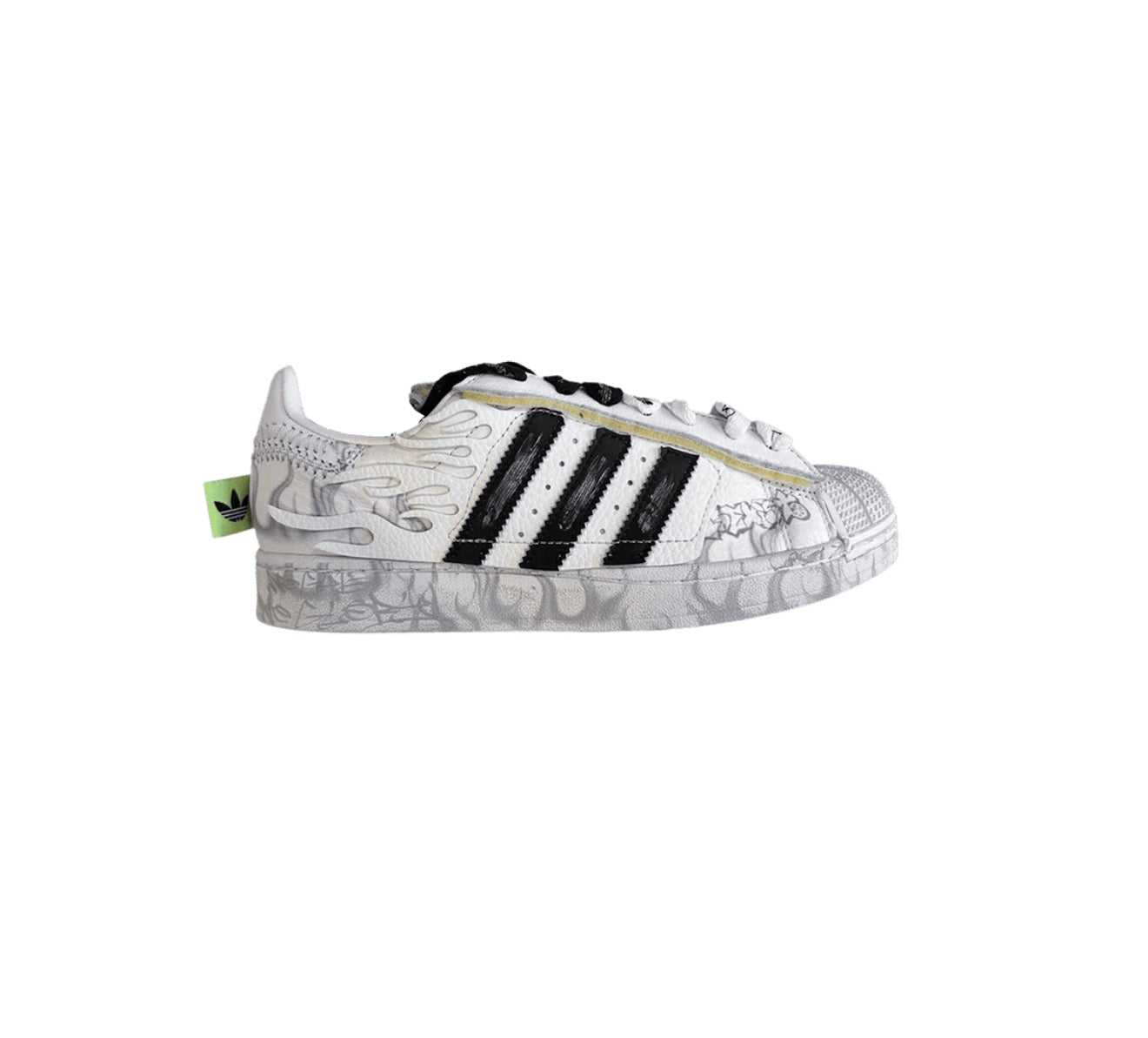 Hellstar Adidas Superstar White