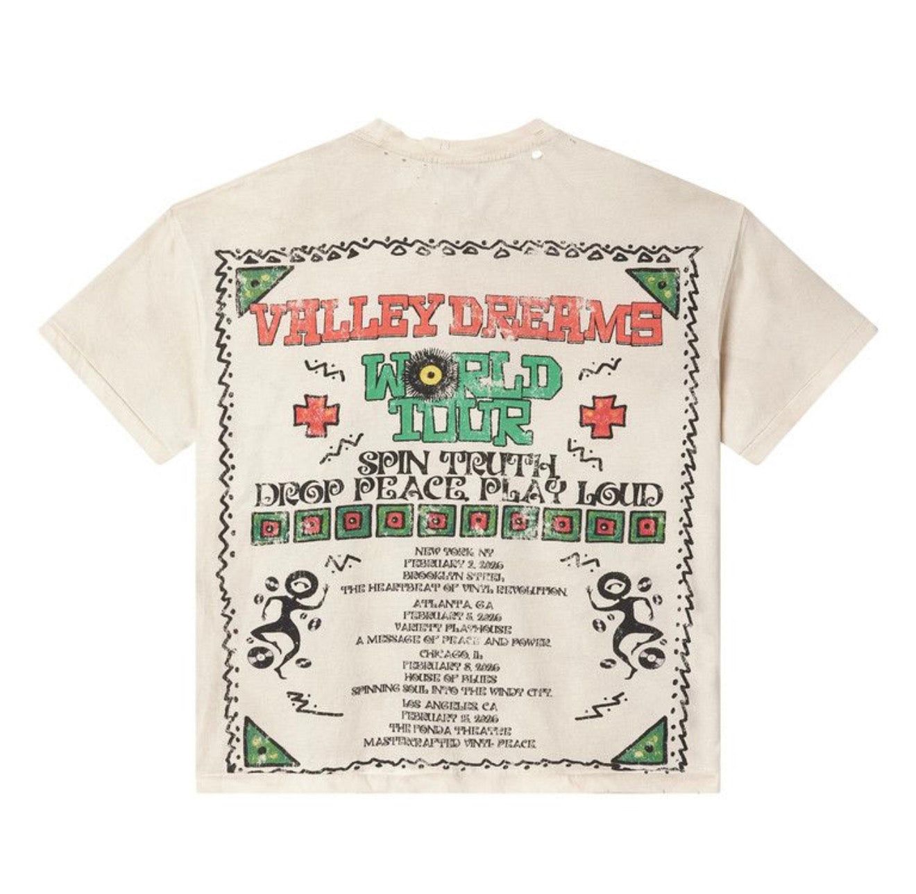 Vale Forever Chaos Bling Tee Cream