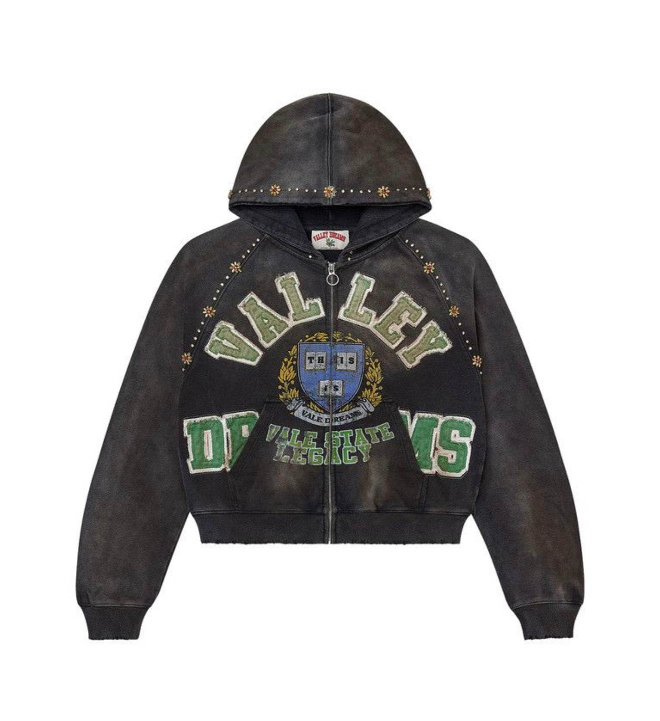 Vale Forever Gem Zip-Up Hoodie