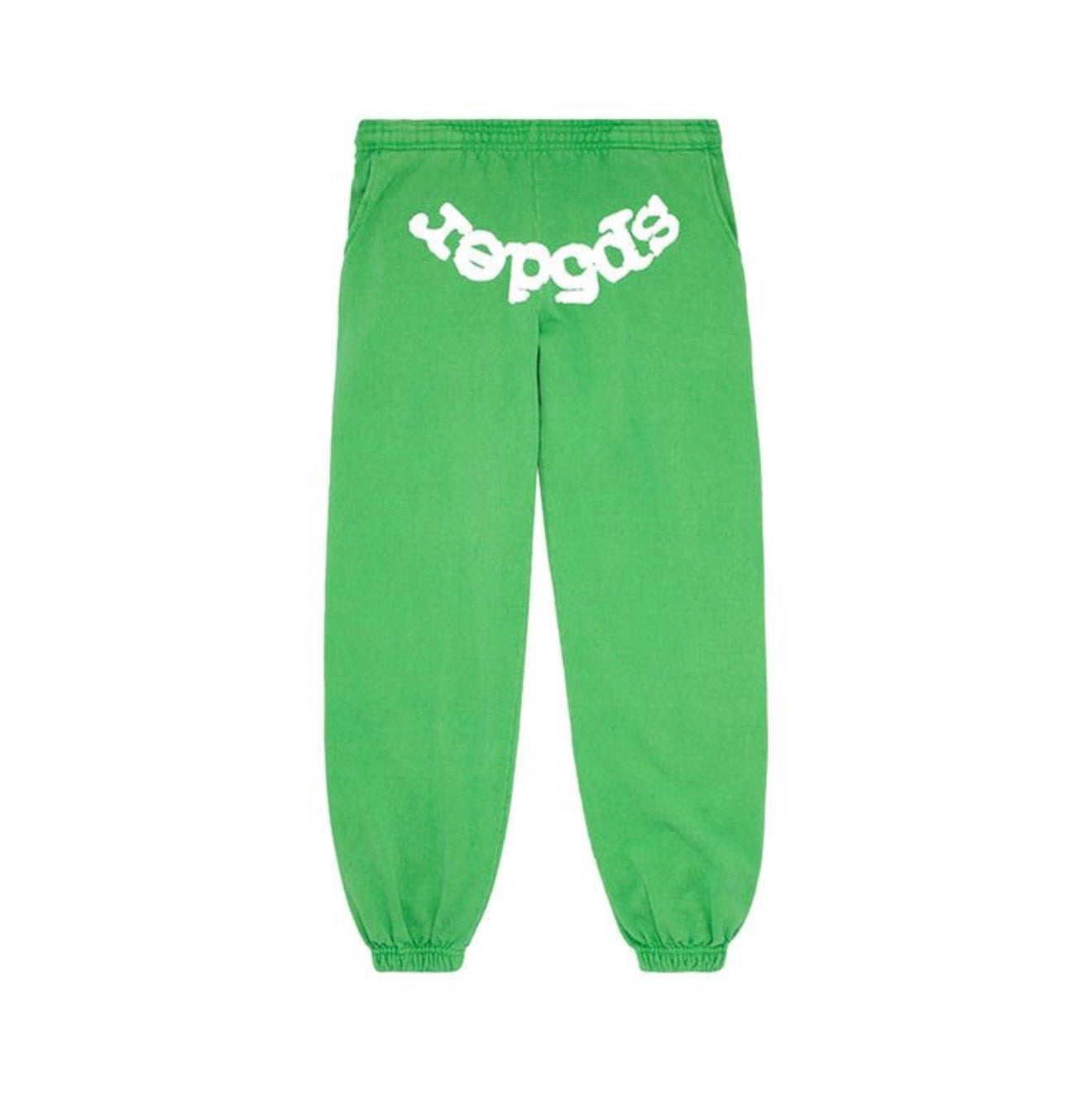 Sp5der Sweatpants Bright Green -XL