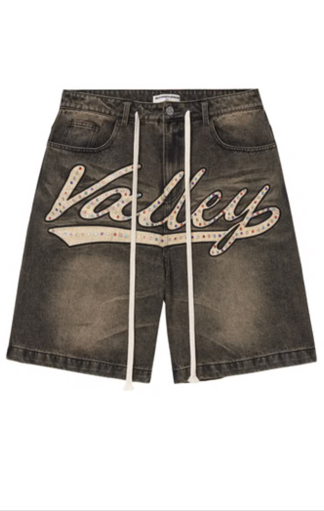 Vale Forever Skittles Jorts 'Black’