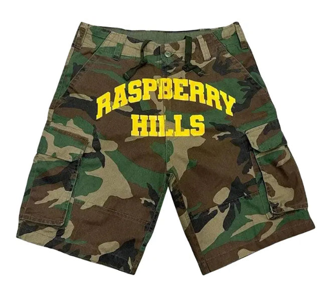 Raspberry Hill Camo Shorts