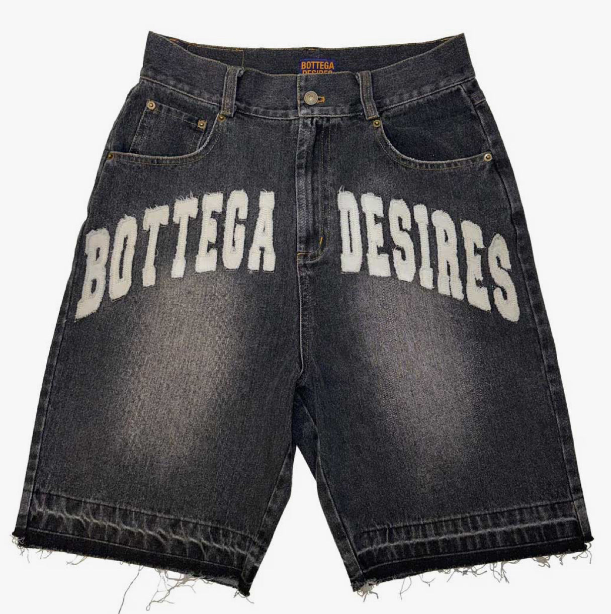 Bottega Desire “Black” Denim Shorts