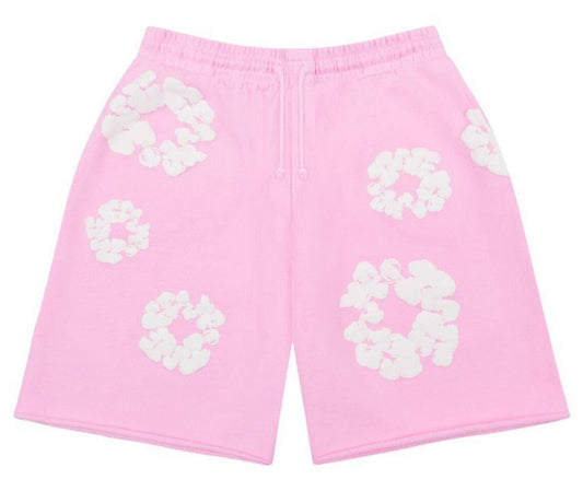 Denim Tears The Cotton Wreath
Sweat Shorts 'Powder Pink'