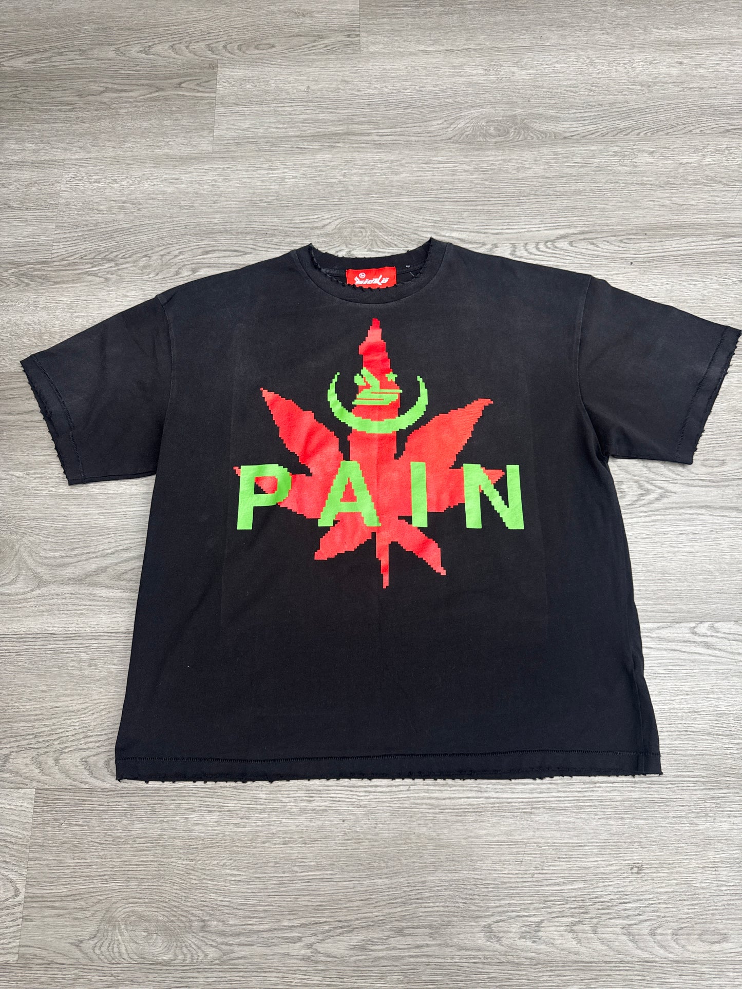 Sicko/424 Weed Black Tee
