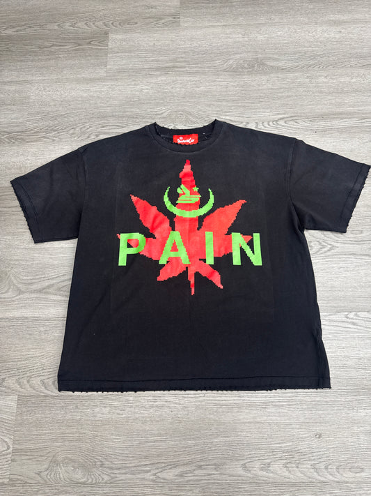 Sicko/424 Weed Black Tee