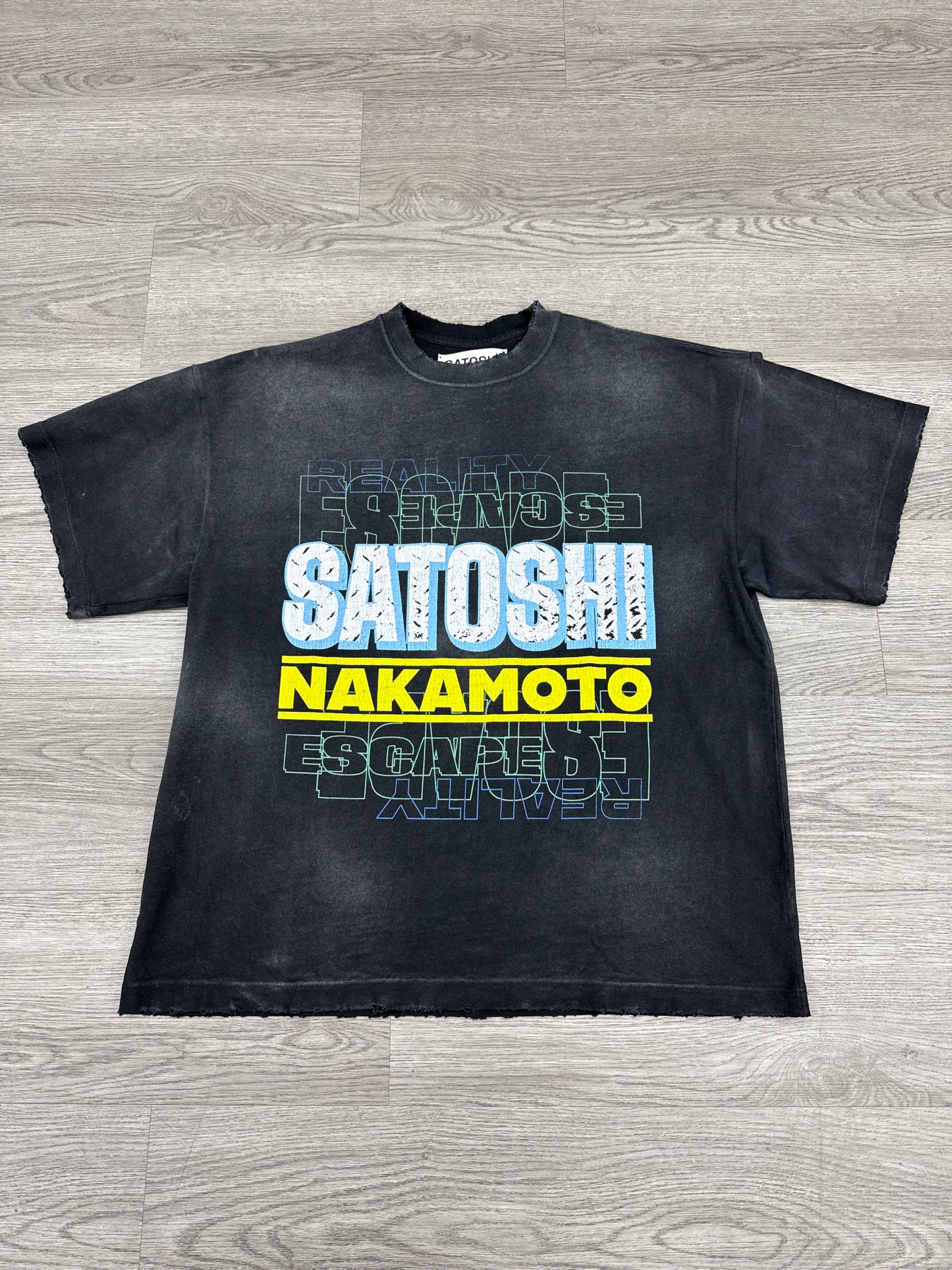 Satoshi Nakamoto Escape Reality Tee