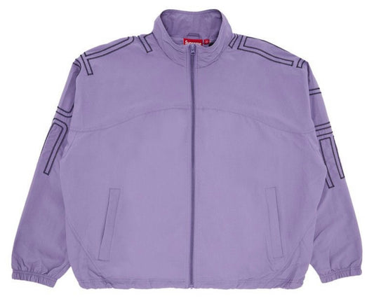 Supreme Spellout Embroidered
Track Jacket 'Purple'