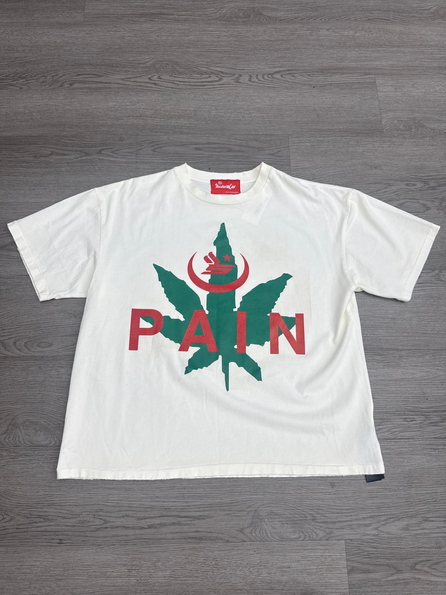 Sicko/424 Weed White Tee