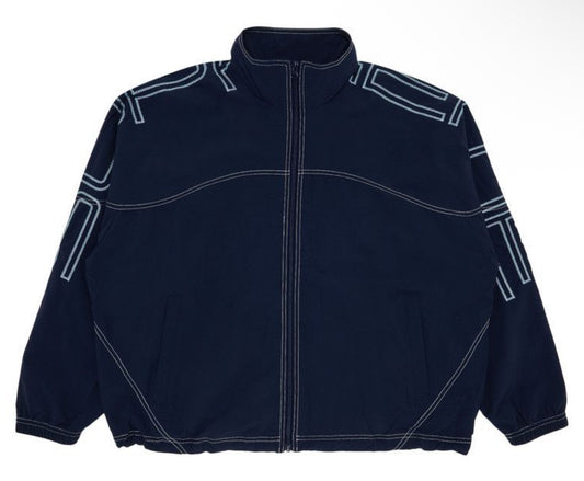 Supreme Spellout Embroidered
Track Jacket 'Navy'