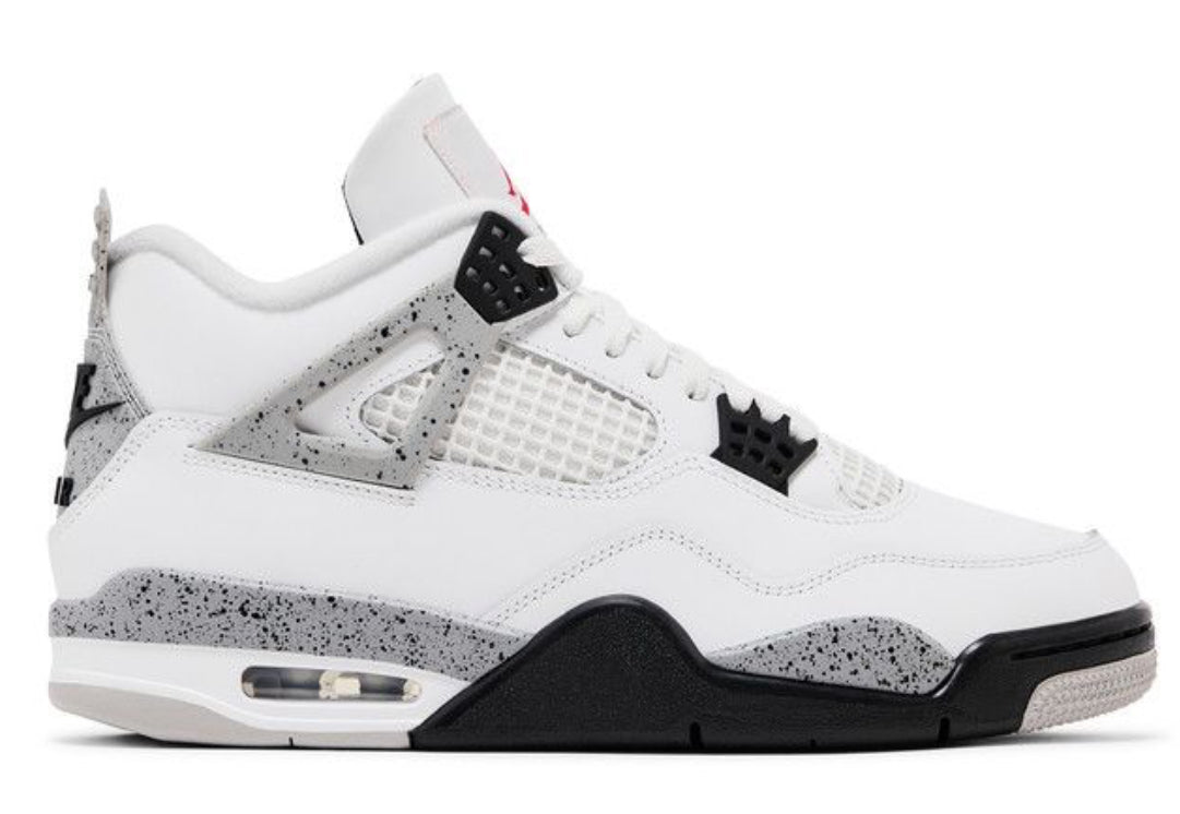 Jordan 4 White Cement