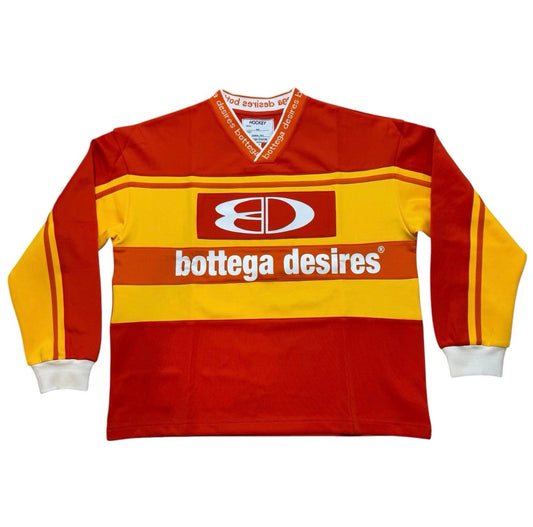 Bottega Desire Hockey Jersey Orange Red