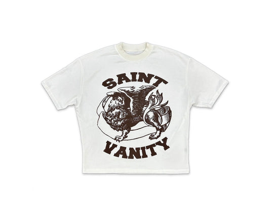 Saint Vanity Brown Logo Tee