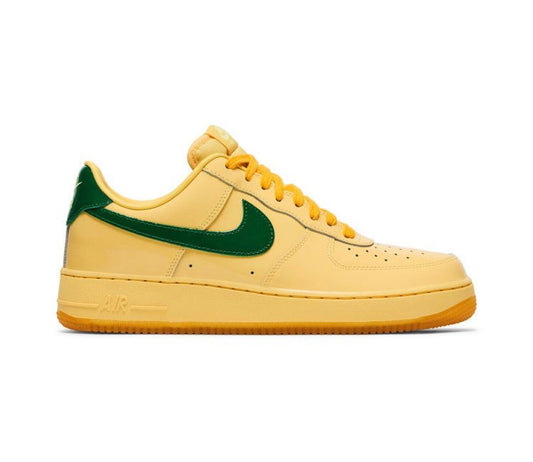 Air Force 1 Low Patent Leather Topaz Gold Pine Green