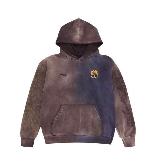 Cactus Jack X Barcelona Split Dye Crest Hoodie