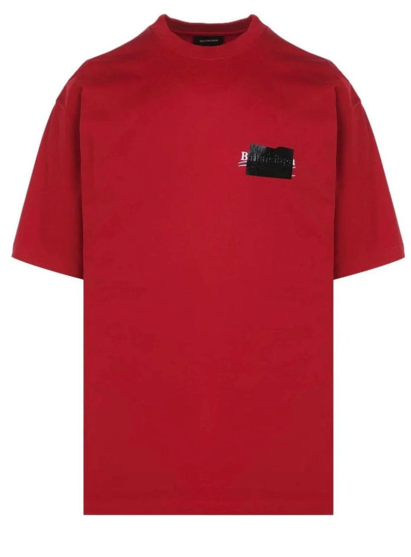 Balenciaga Gaffer Red Tee