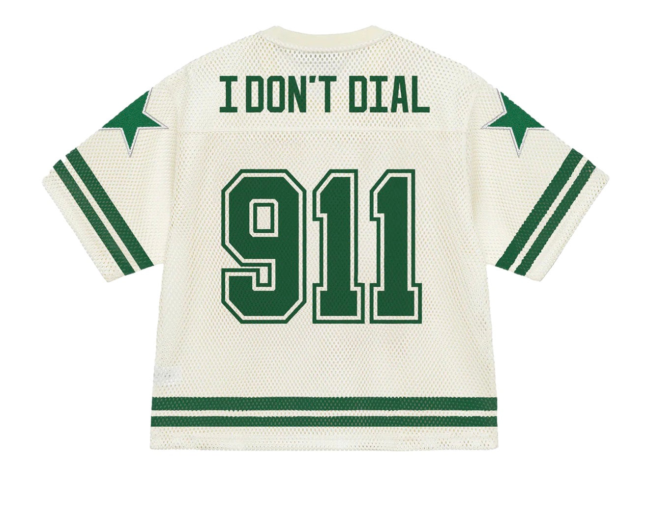 Bravest I Dont Dial Cream Jersey