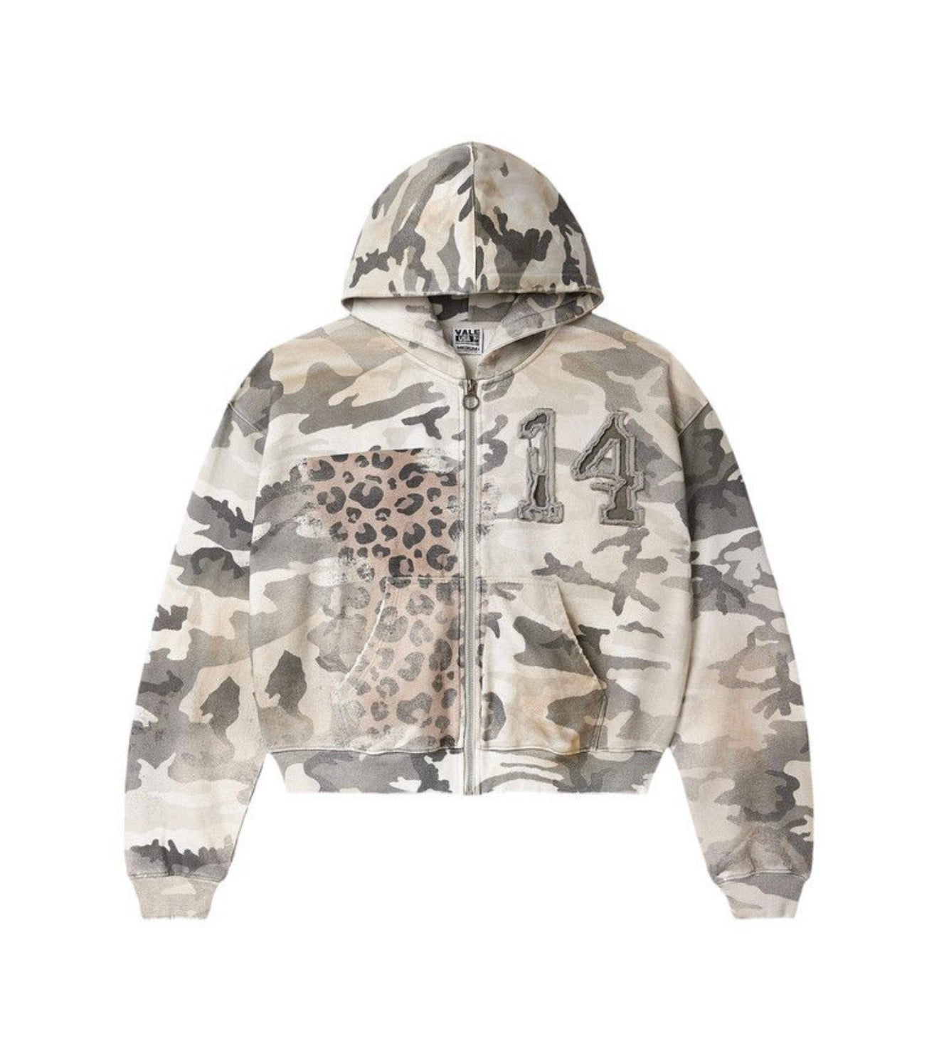 Vale Winter Camo Zip Up