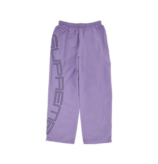 Supreme Spellout Track Pants Dusty Purple