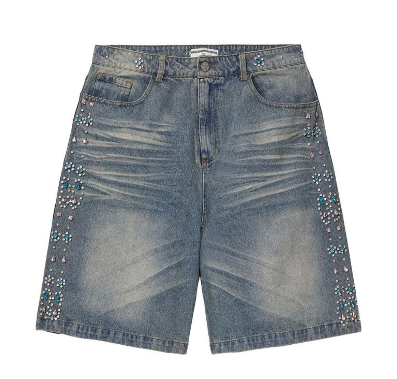 Vale Candy Jorts Mid Blue