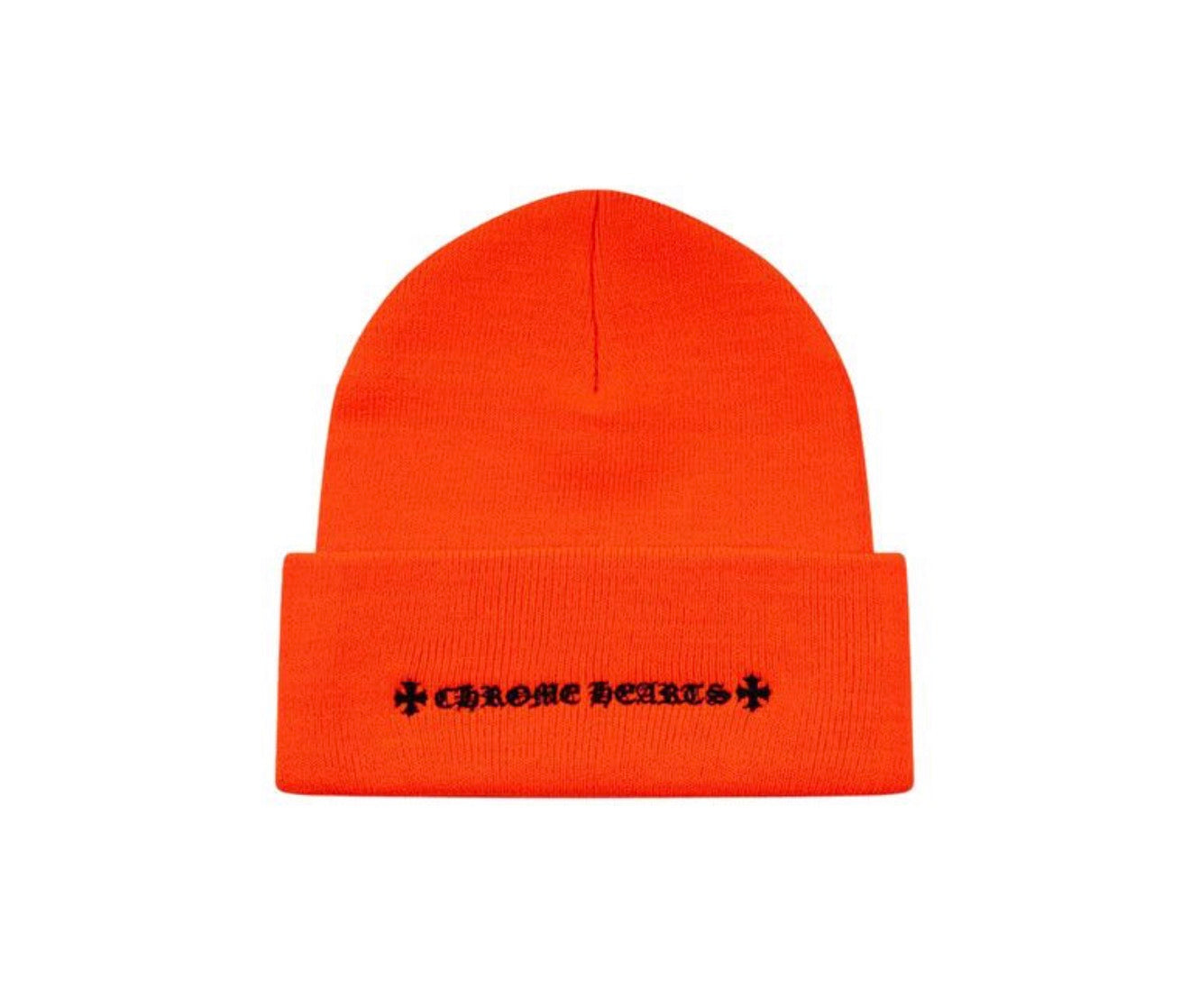 Chrome Orange/Black Beanie