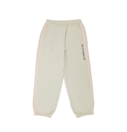 Supreme Contrast Zip Warm Up Pant Tan