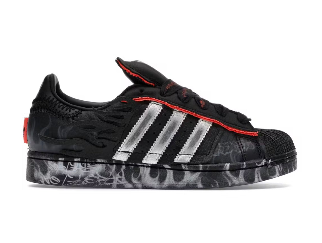 Adidas Superstar Hellstar Black