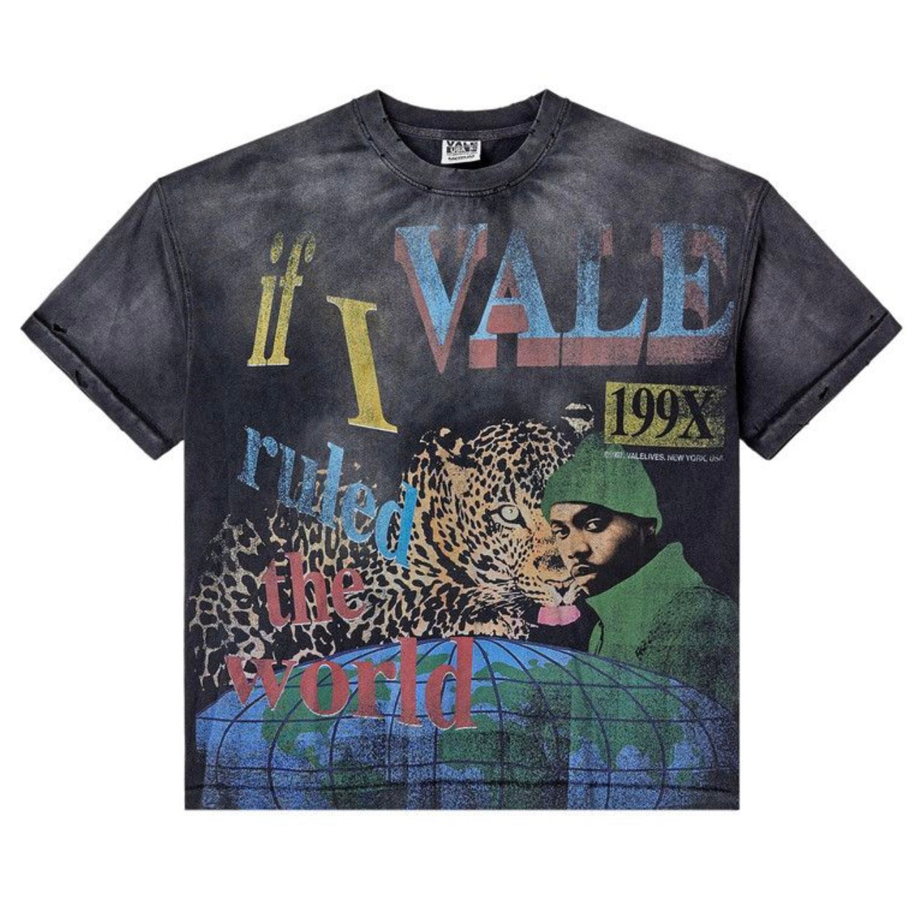 Vale Da Ruler Tee Black