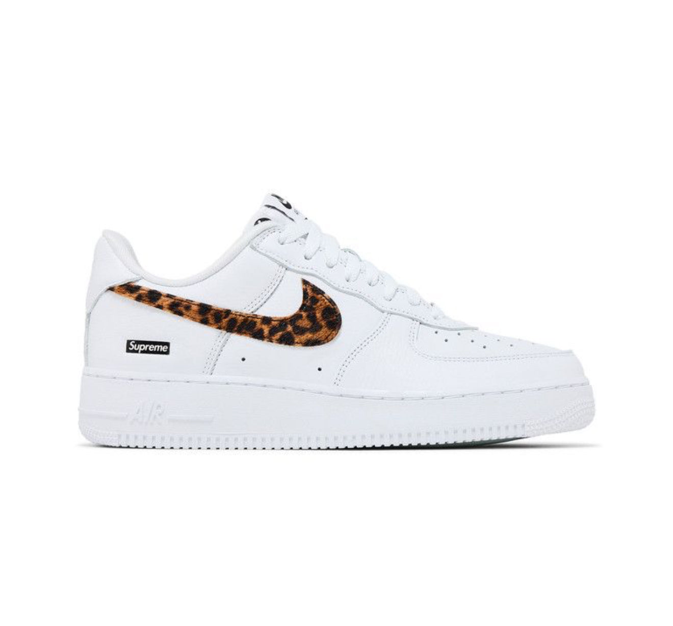 Supreme X GOODENOUGH x Air Force 1 Low 'White Cheetah Print'
