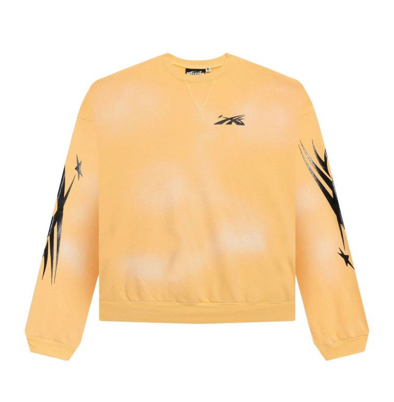 Hellstar Yellow Flare Sports Sweatshirt -XL