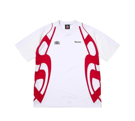 Supreme Old English Soccer Jersey White