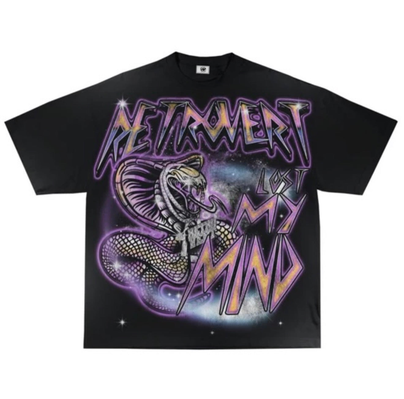 Retrovert Snake Tee -S