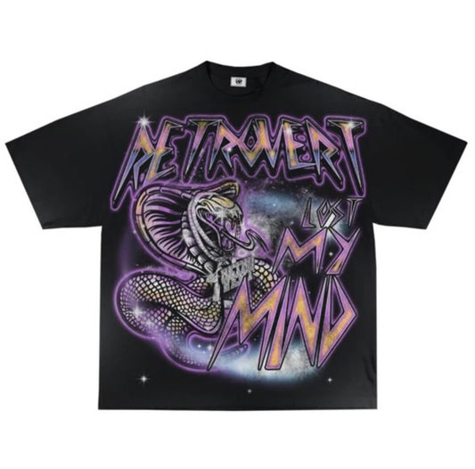 Retrovert Snake Tee -S
