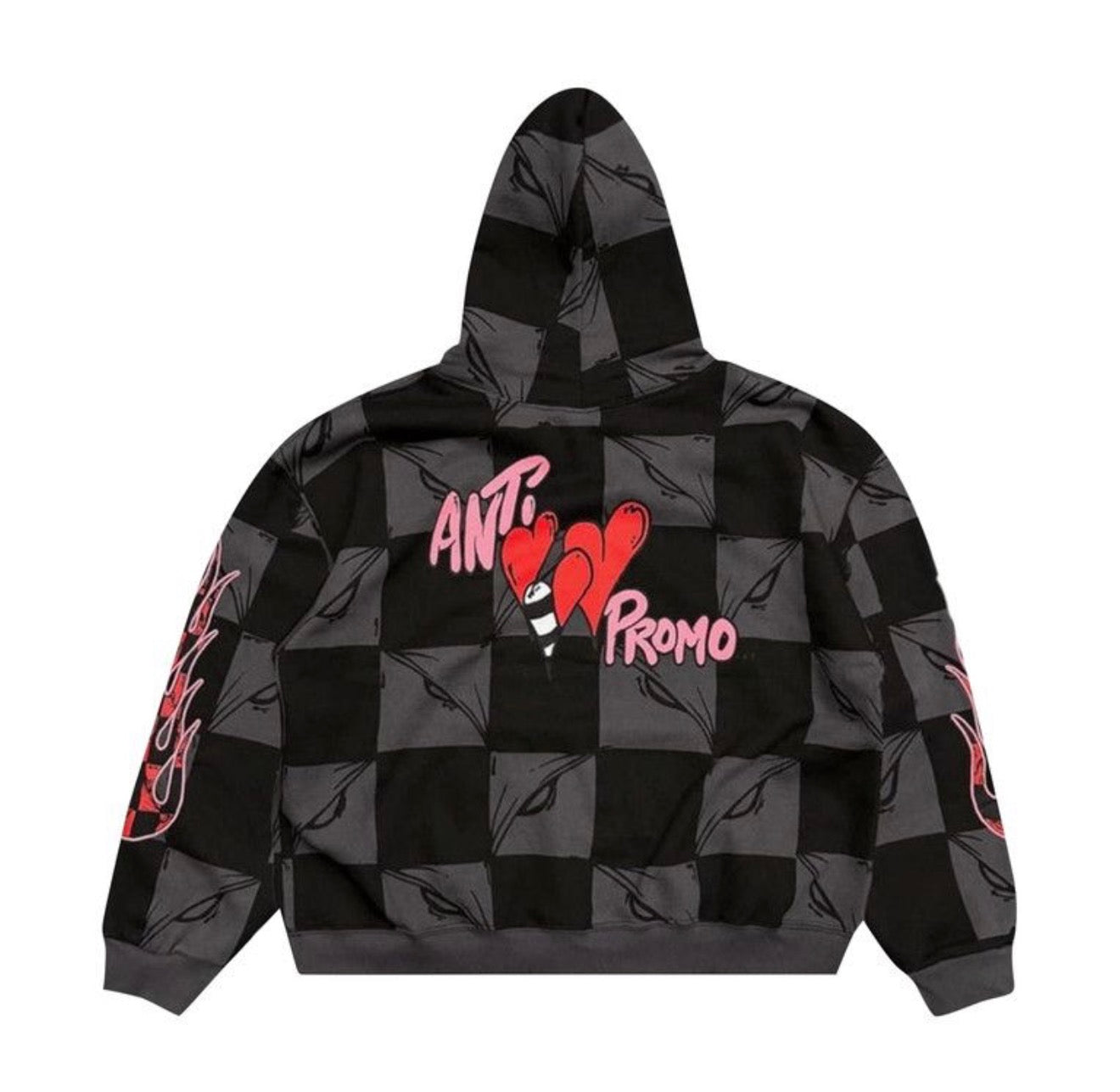 Matty Boy Anti Promo 99 Eyes Hoodie Black/Red