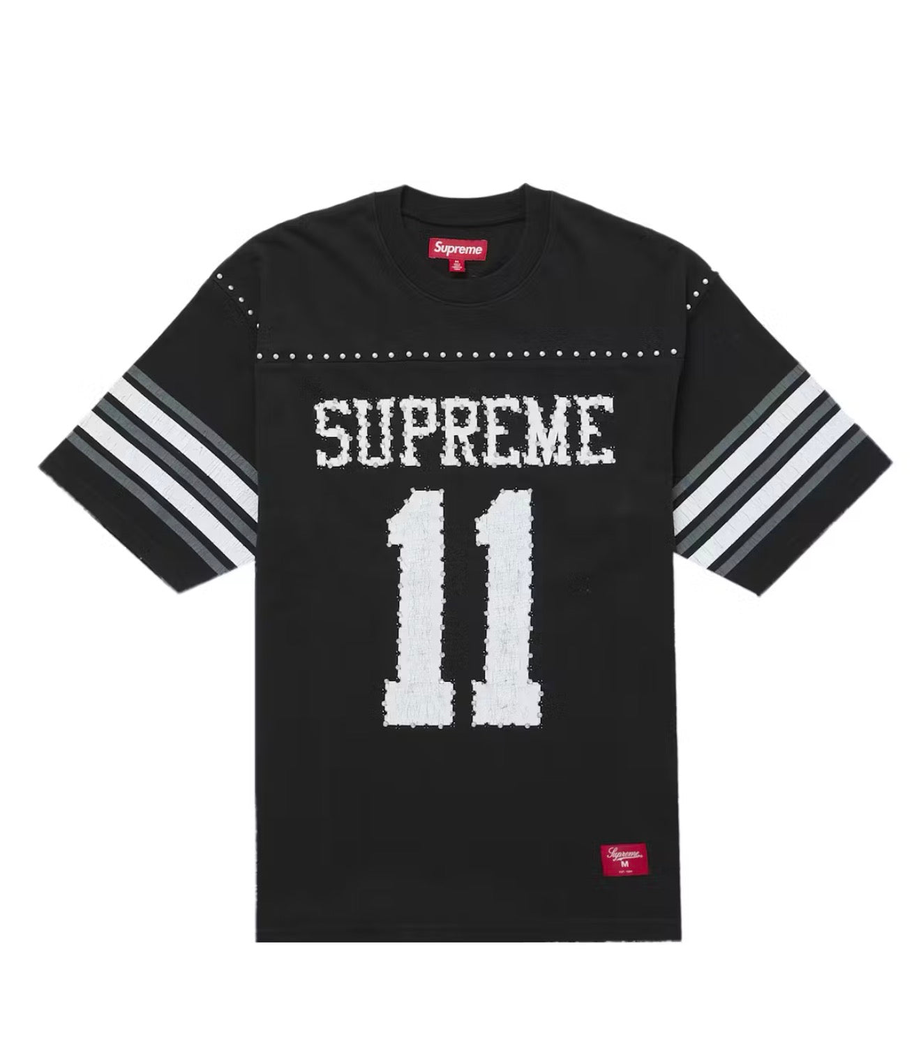 Supreme Studded Football Black