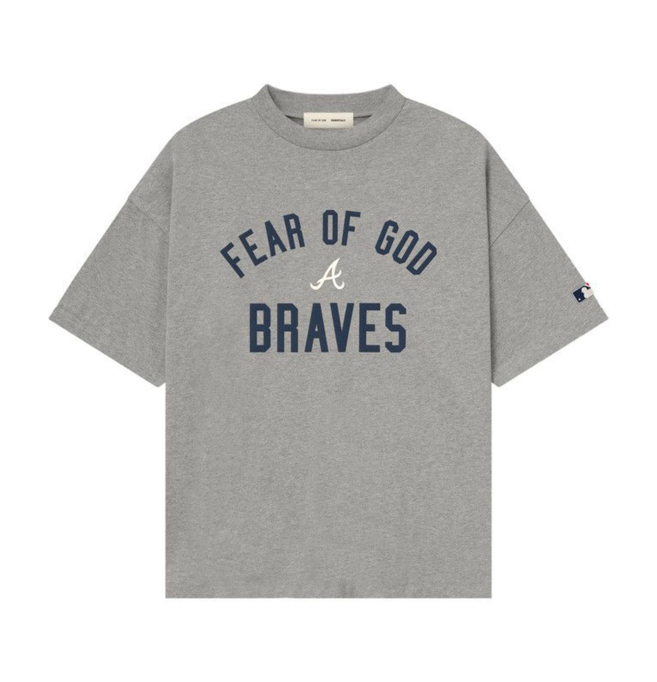 Fear Of God X MLB Heather Gray T Shirt