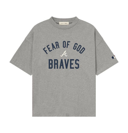 Fear Of God X MLB Heather Gray T Shirt