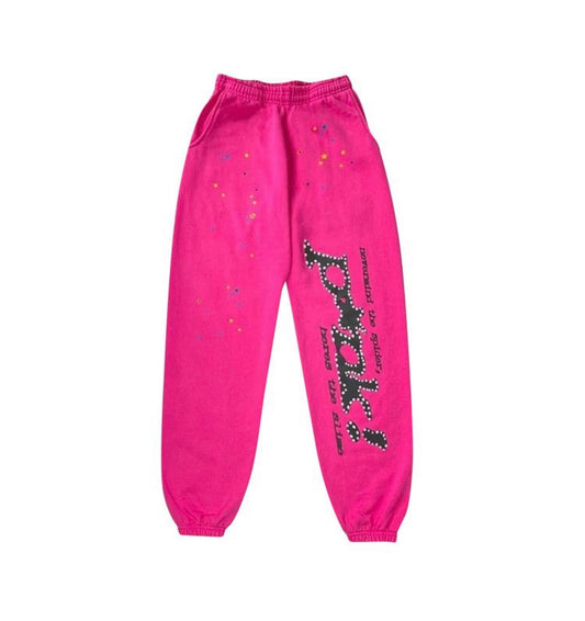 SP5DER Legacy Sweatpants Pink