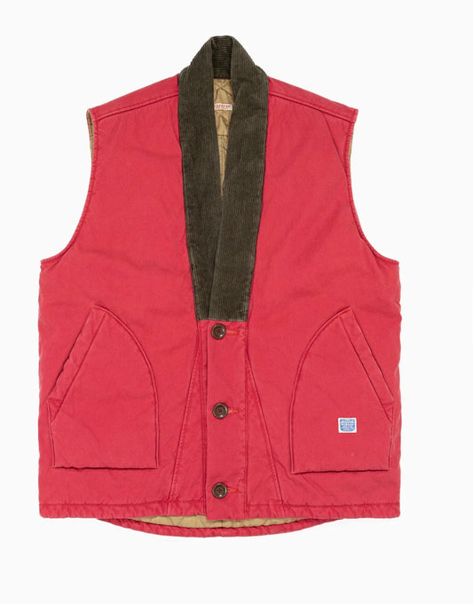 Kapital Canvas Red Vest