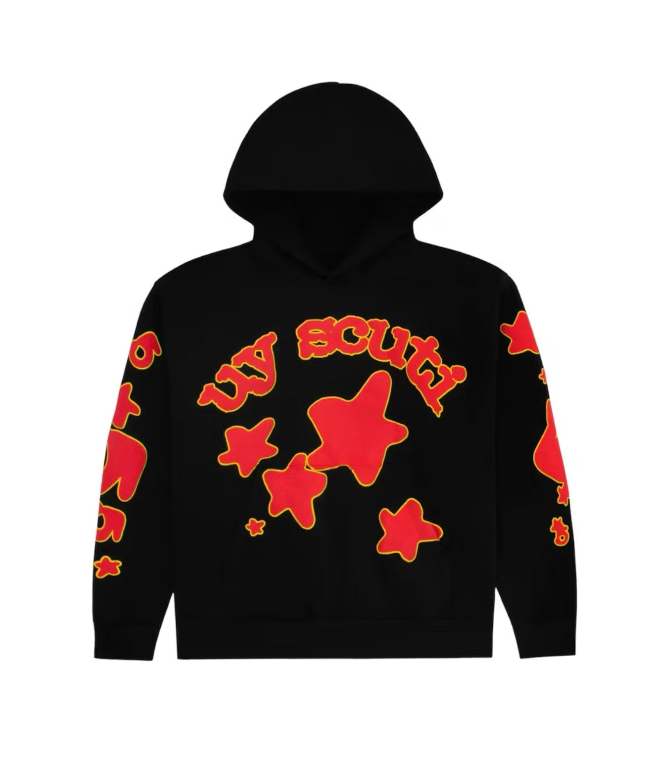SP5DER Hoodie Scuti Black