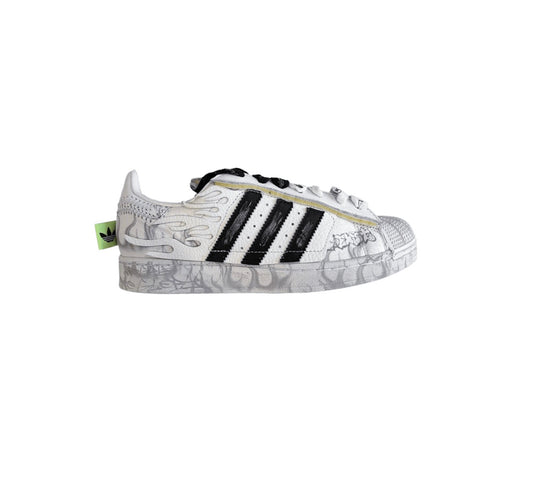 Hellstar Adidas Superstar White