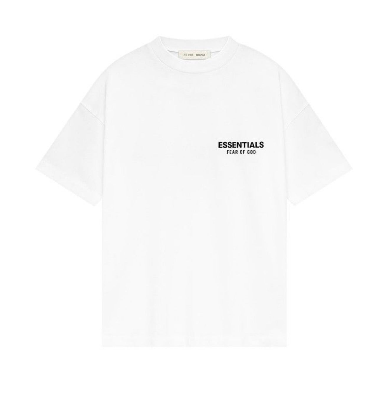 Fear Of God Essentials Floral Photo T Shirt White